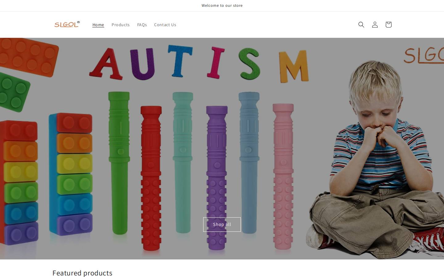 slgol.com homepage screenshot