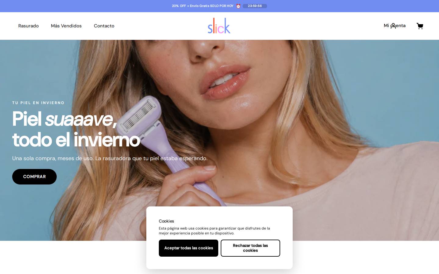 slick.com.ar homepage screenshot