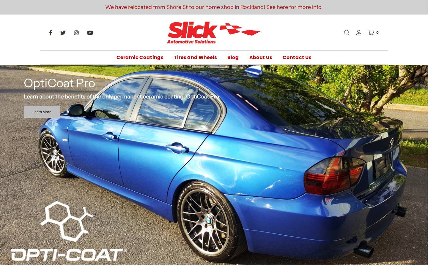 slickautosolutions.com homepage screenshot