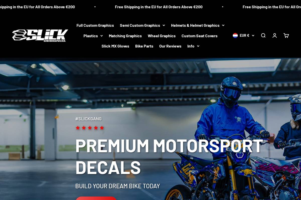 slickdesignco.com homepage screenshot