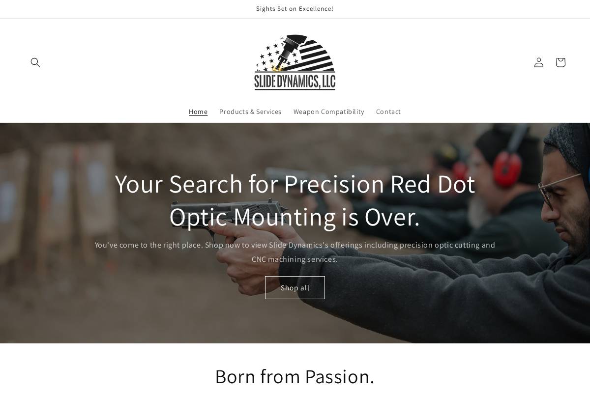 slidedynamics.com homepage screenshot