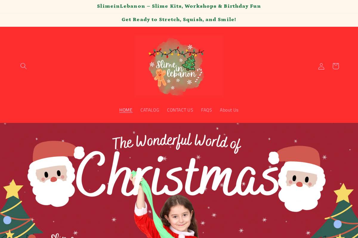 slimeinlebanon.com homepage screenshot
