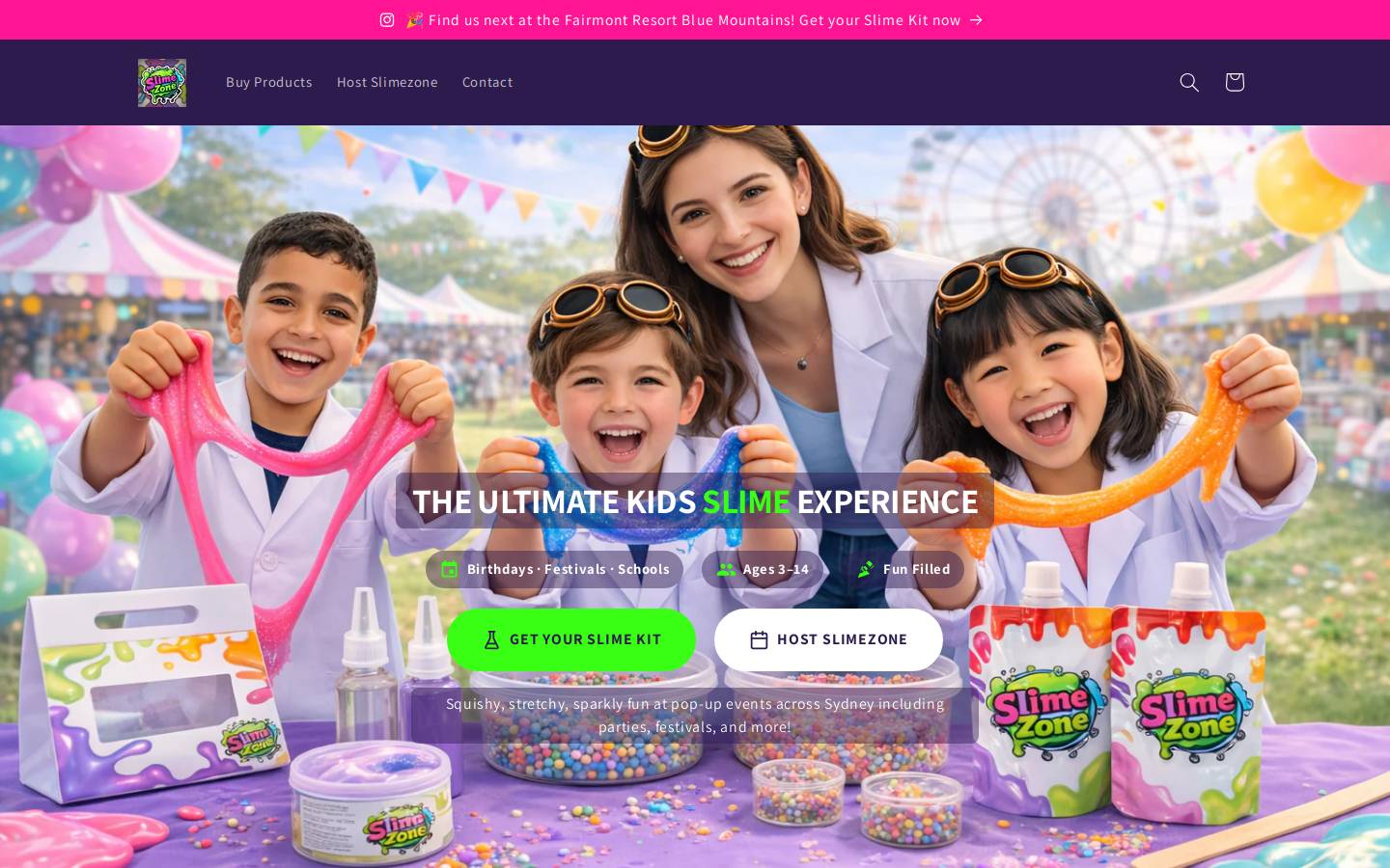 slimezone.com.au homepage screenshot