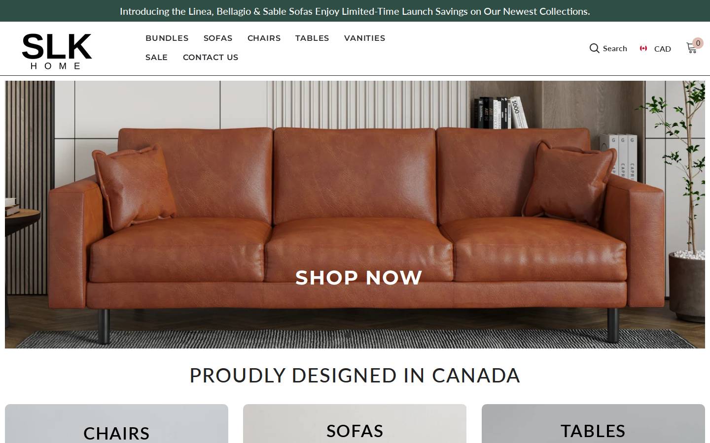 slkhome.com homepage screenshot