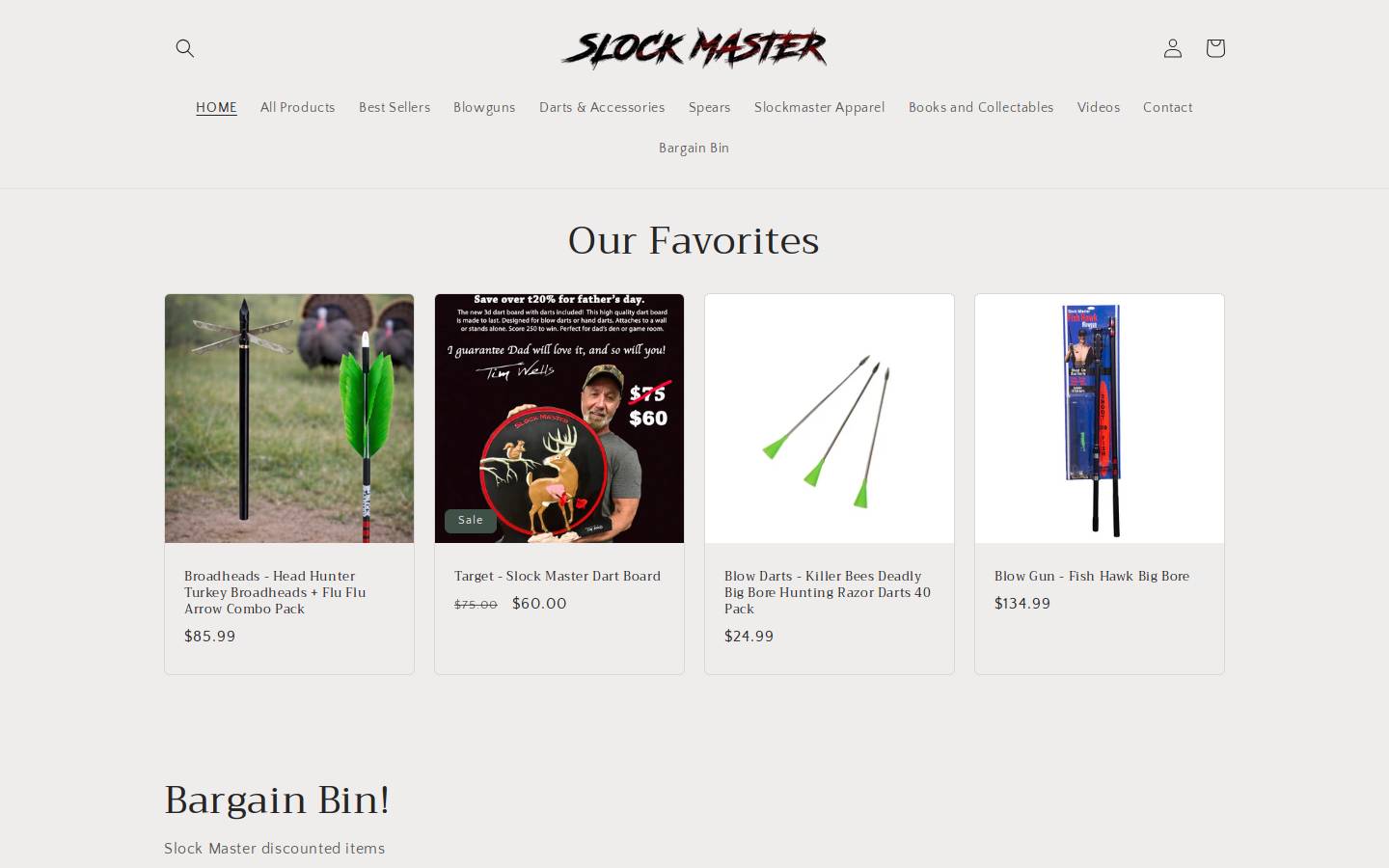 slockmaster.com homepage screenshot
