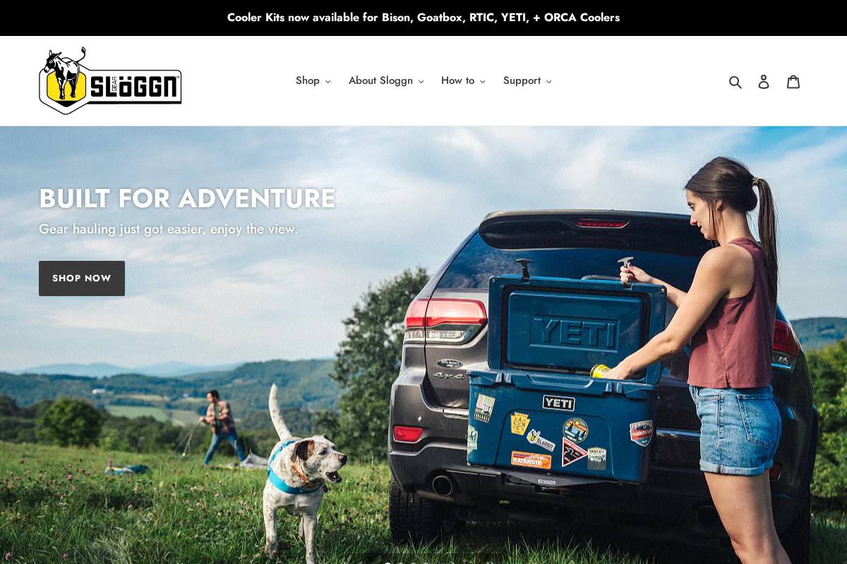 sloggn.com homepage screenshot