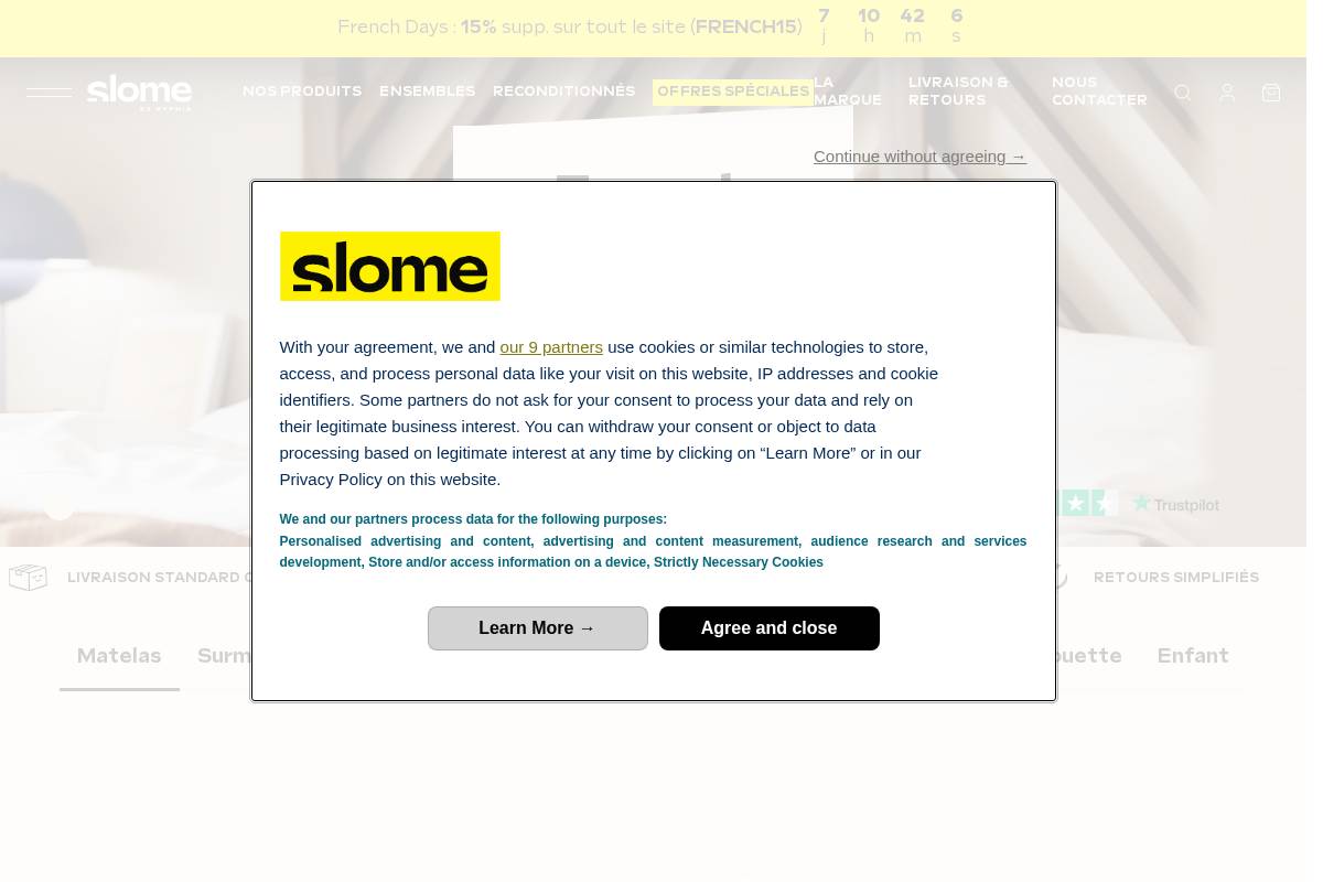 Slome homepage screenshot