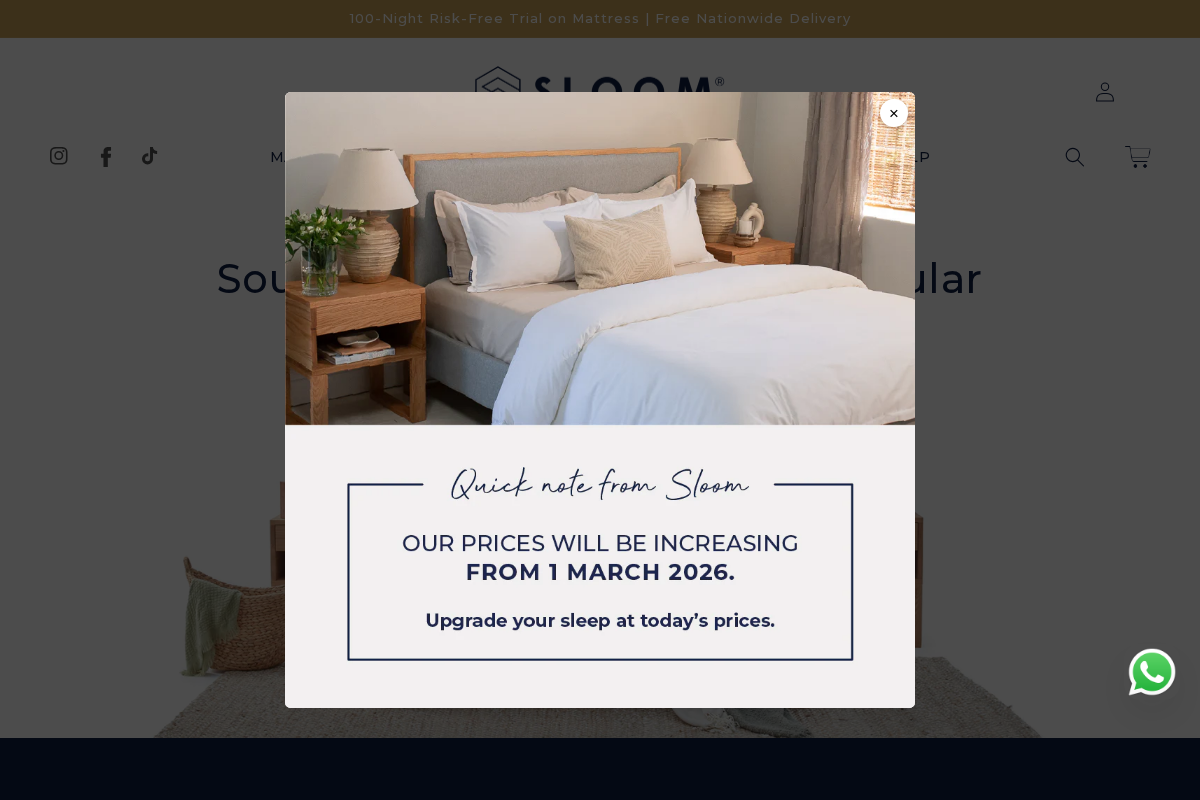 sloom.co.za homepage screenshot