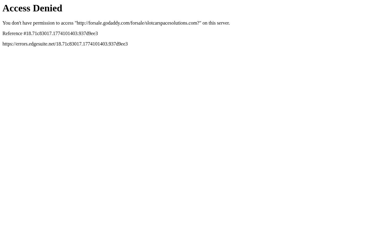 slotcarspacesolutions.com homepage screenshot