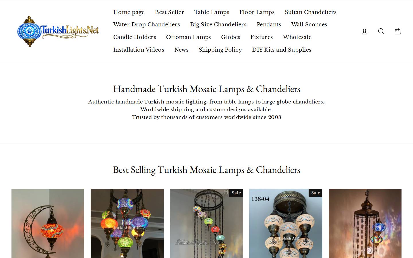 slouvi.com homepage screenshot