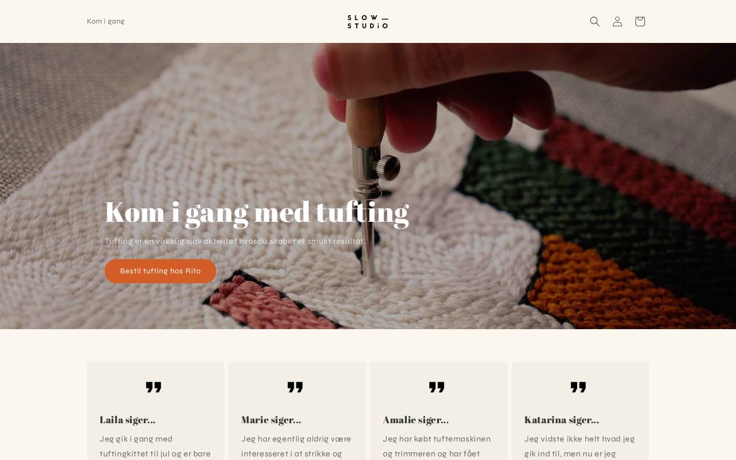 Slow Studio homepage screenshot