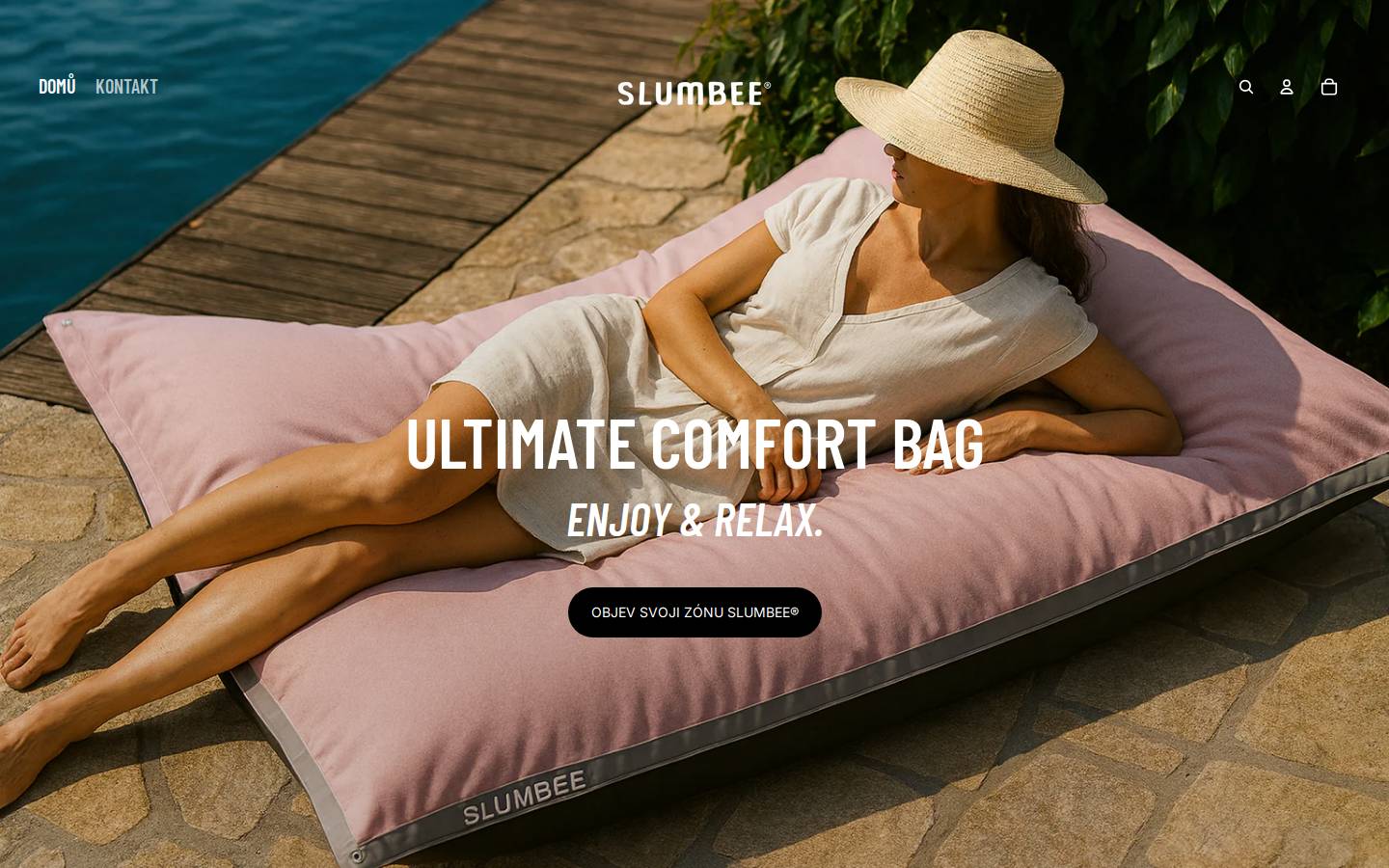 slumbee.store homepage screenshot
