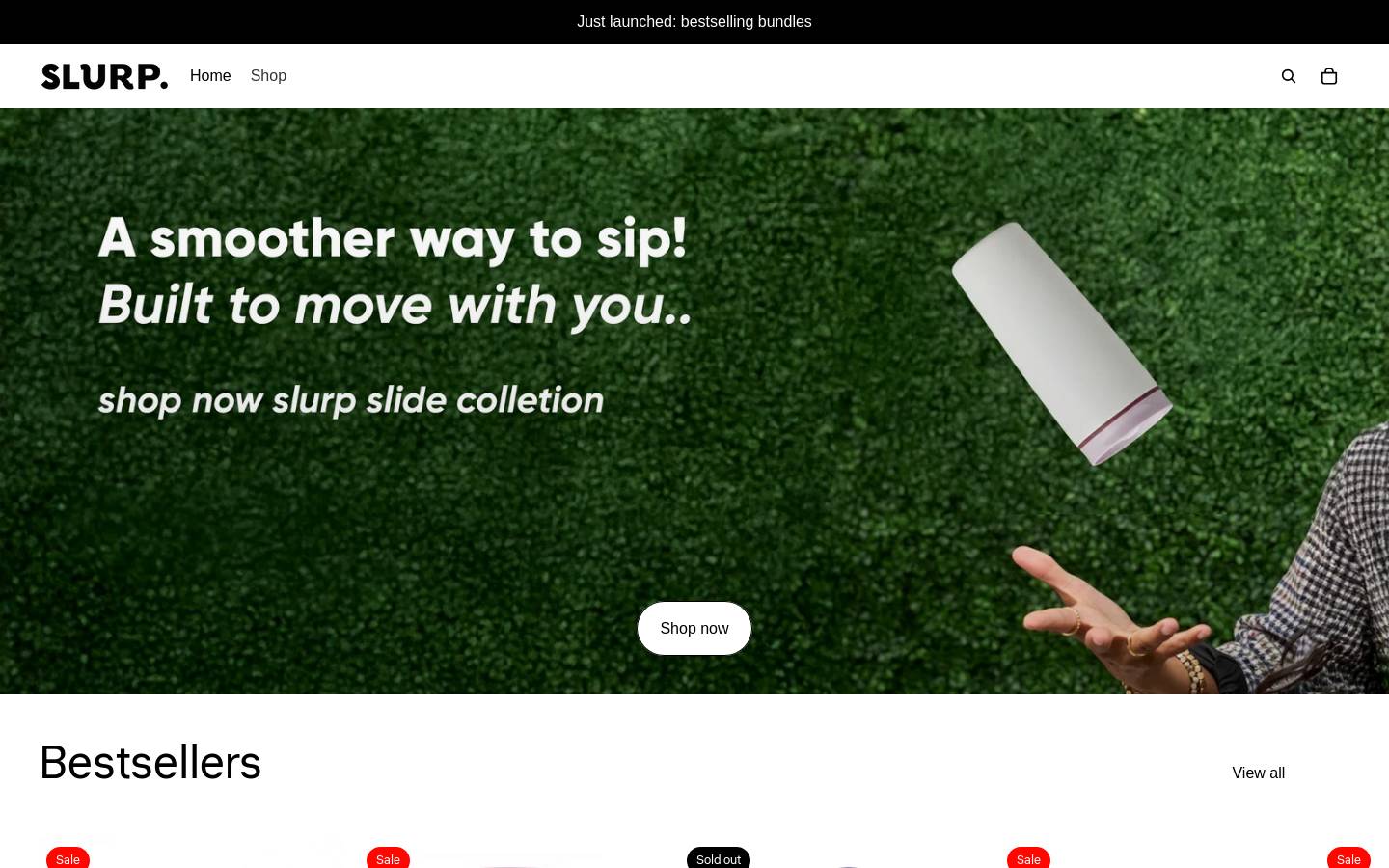 slurpeg.com homepage screenshot