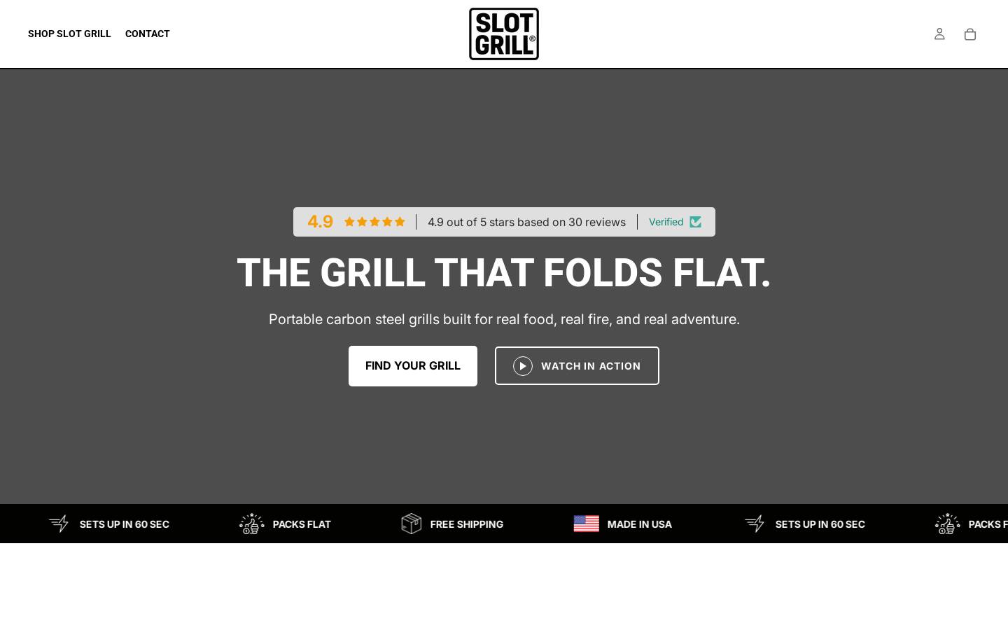 slutgrill.net homepage screenshot