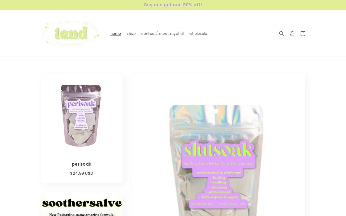 slutsoak.com homepage screenshot