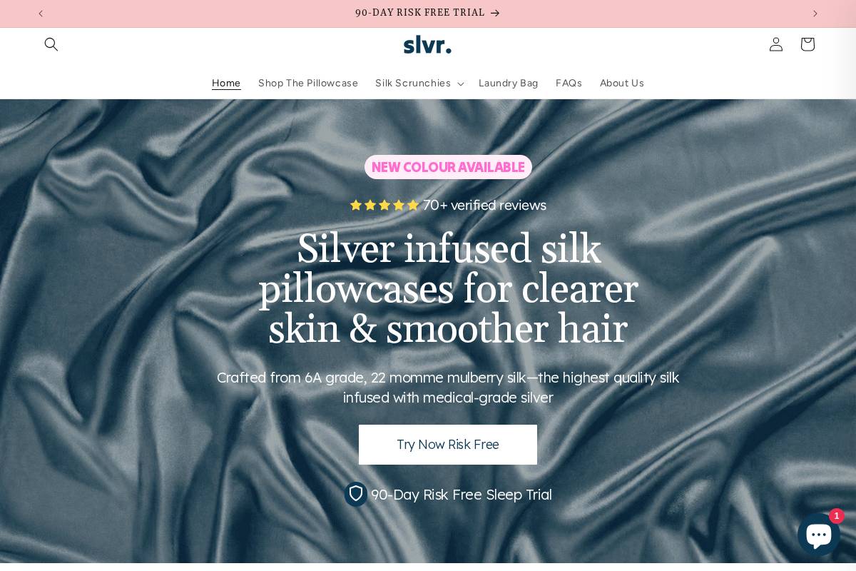 slvrsleep.com.au homepage screenshot