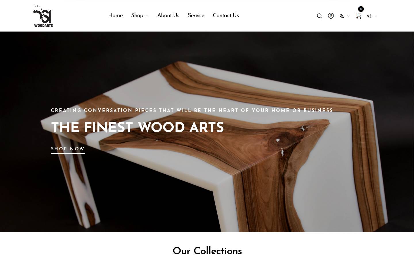 Slwoodarts homepage screenshot