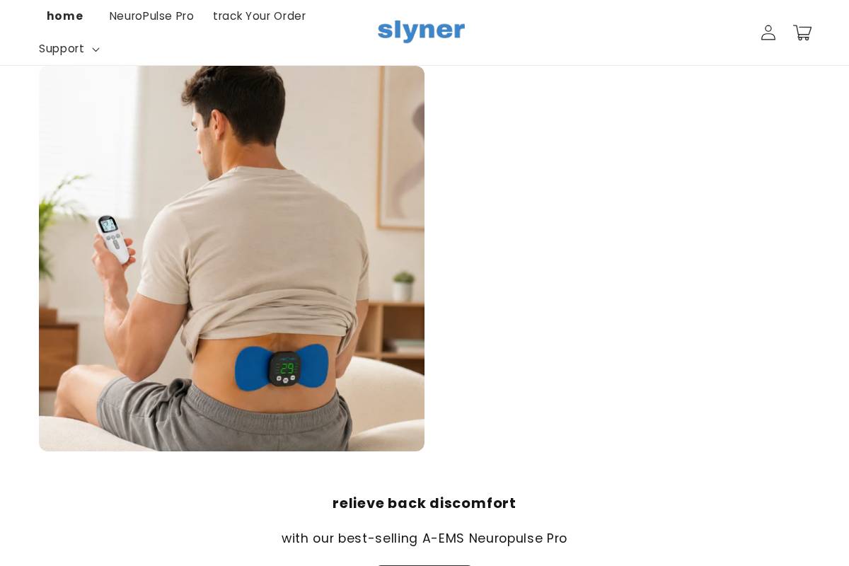 Slyner ™ homepage screenshot