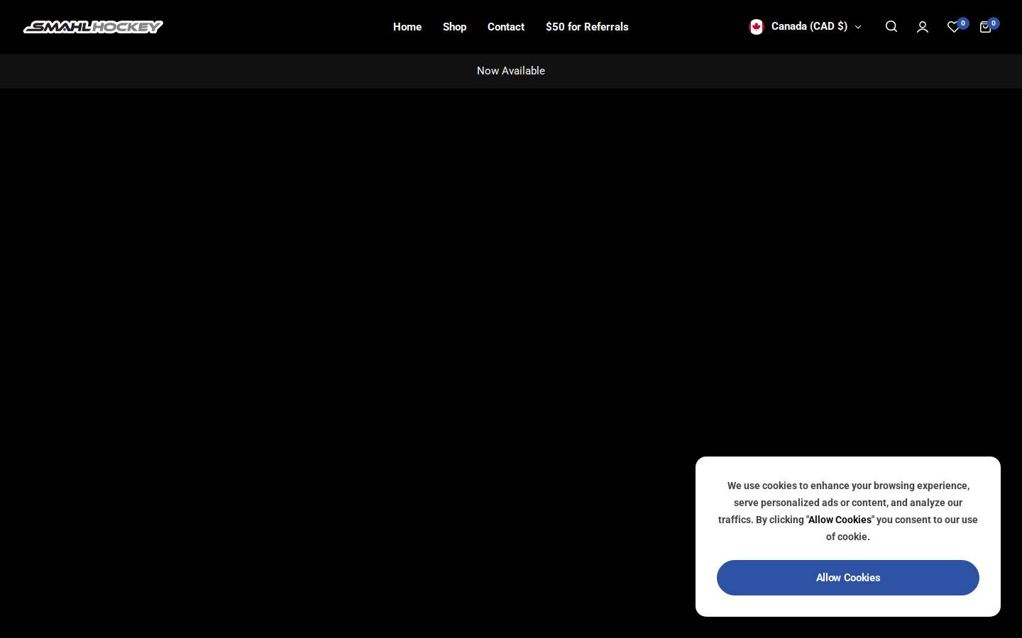 smahlhockey.com homepage screenshot