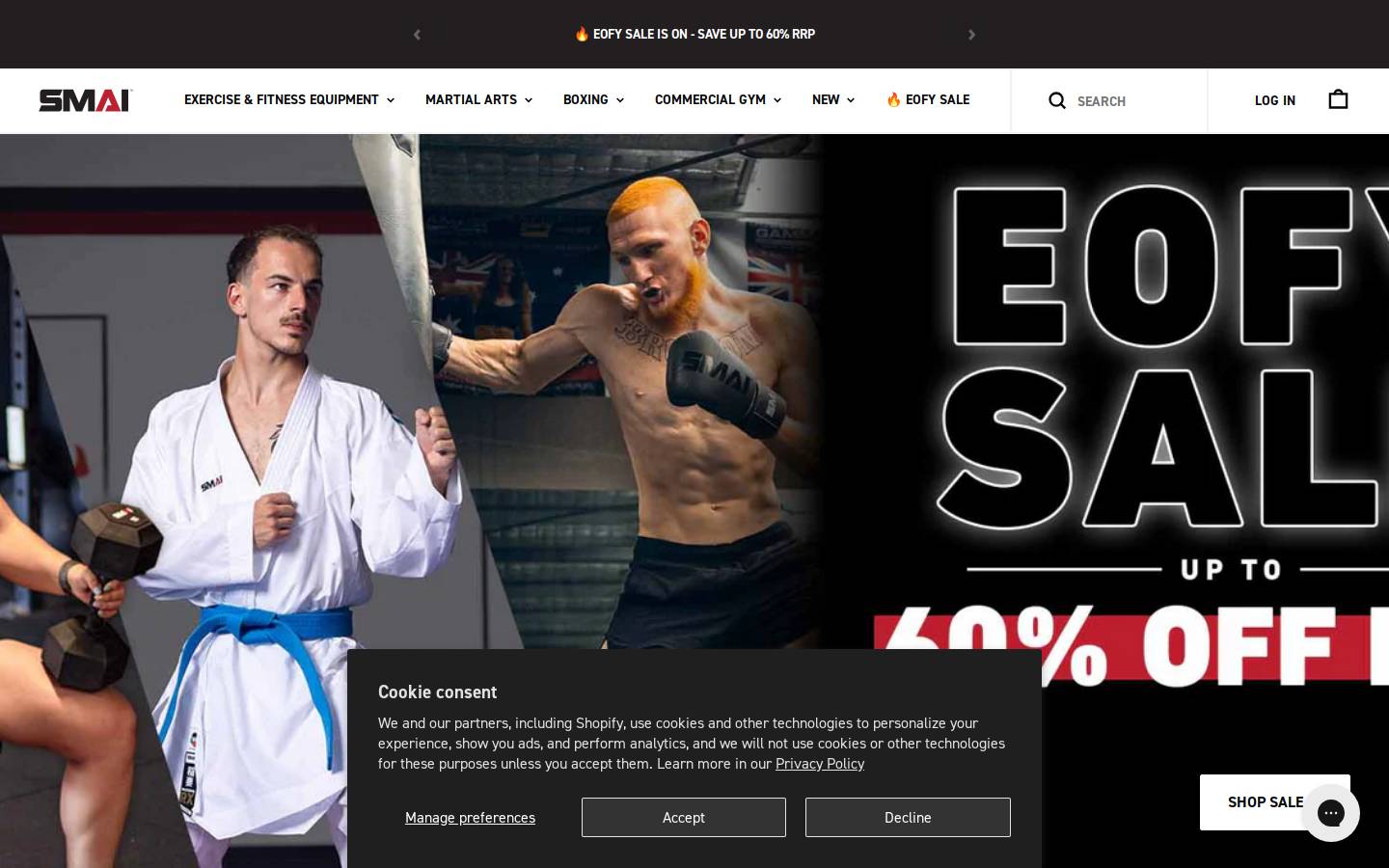 SMAI homepage screenshot