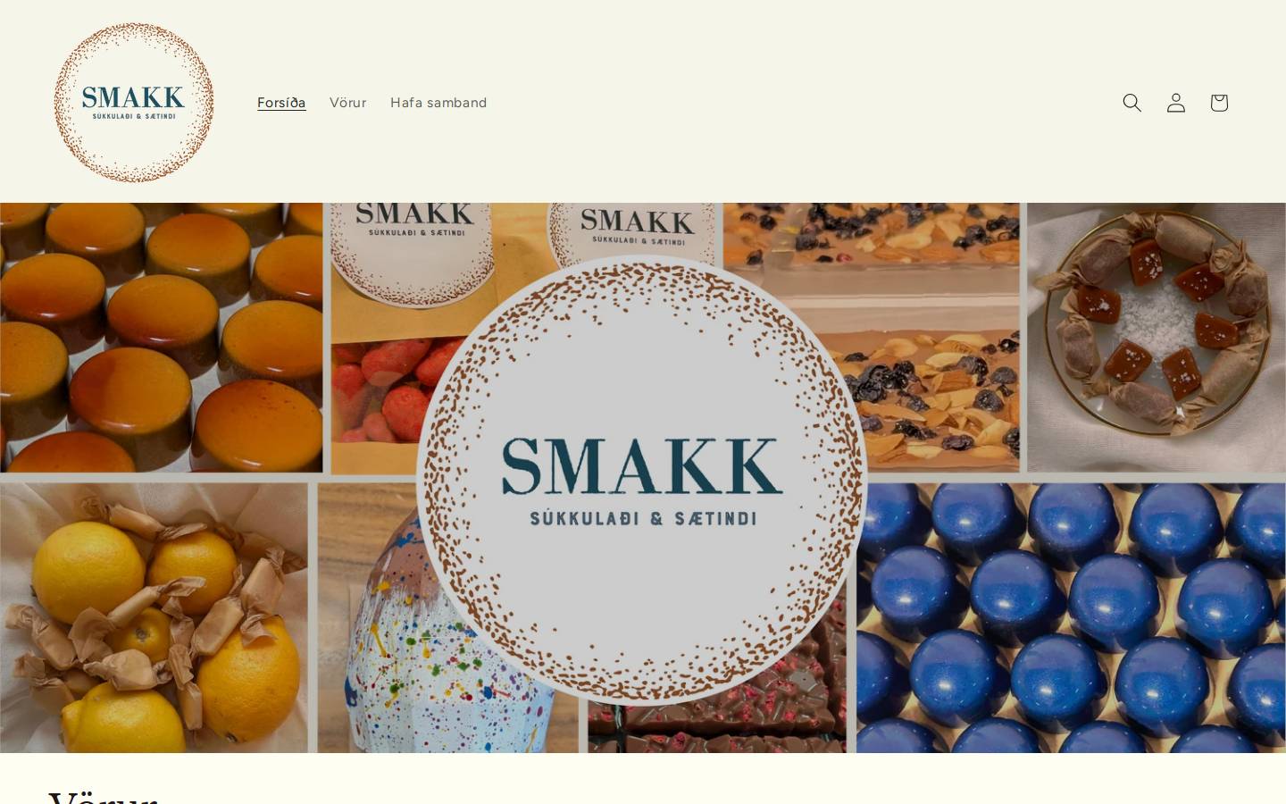 smakk.net homepage screenshot