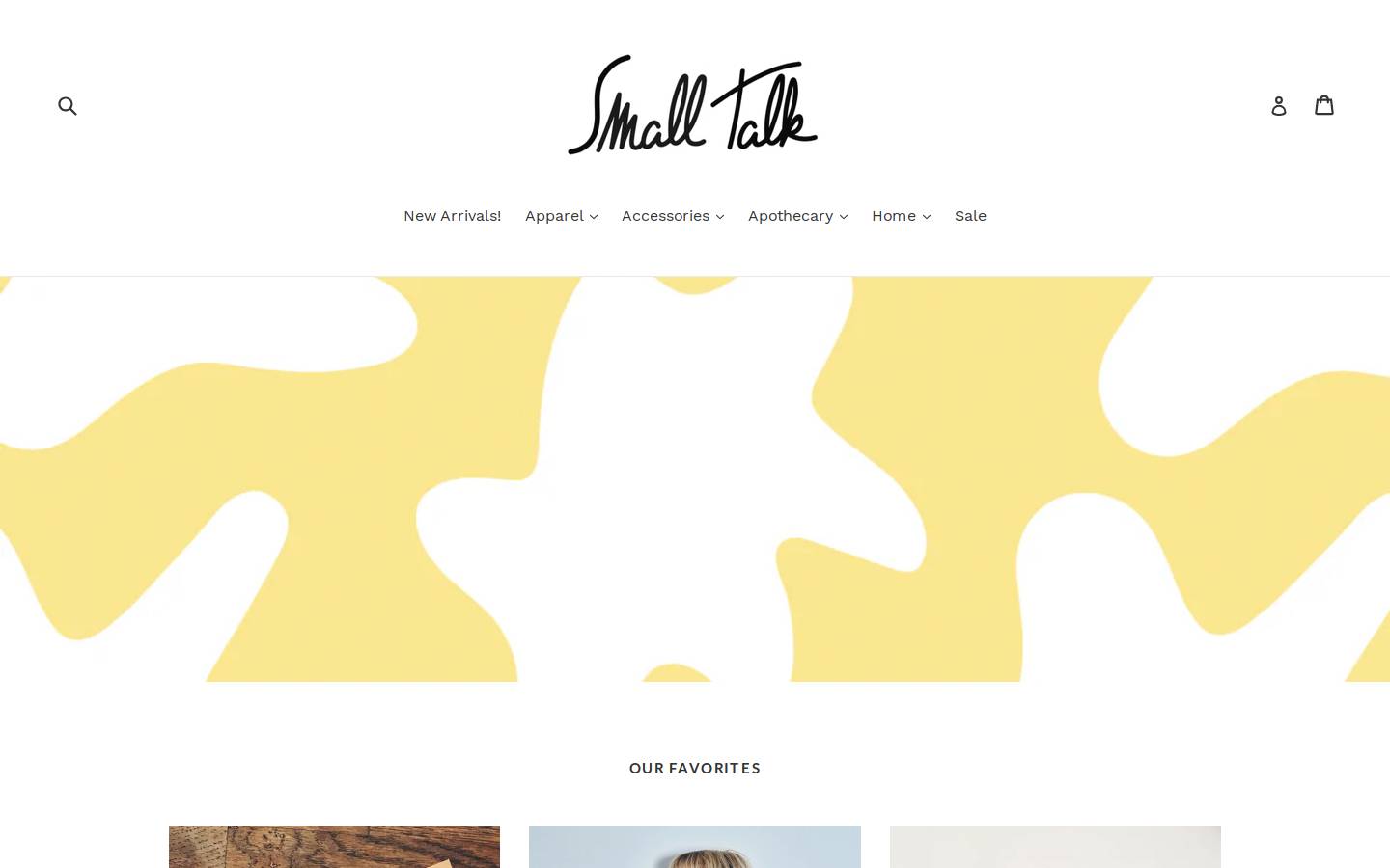 small-talk.co homepage screenshot