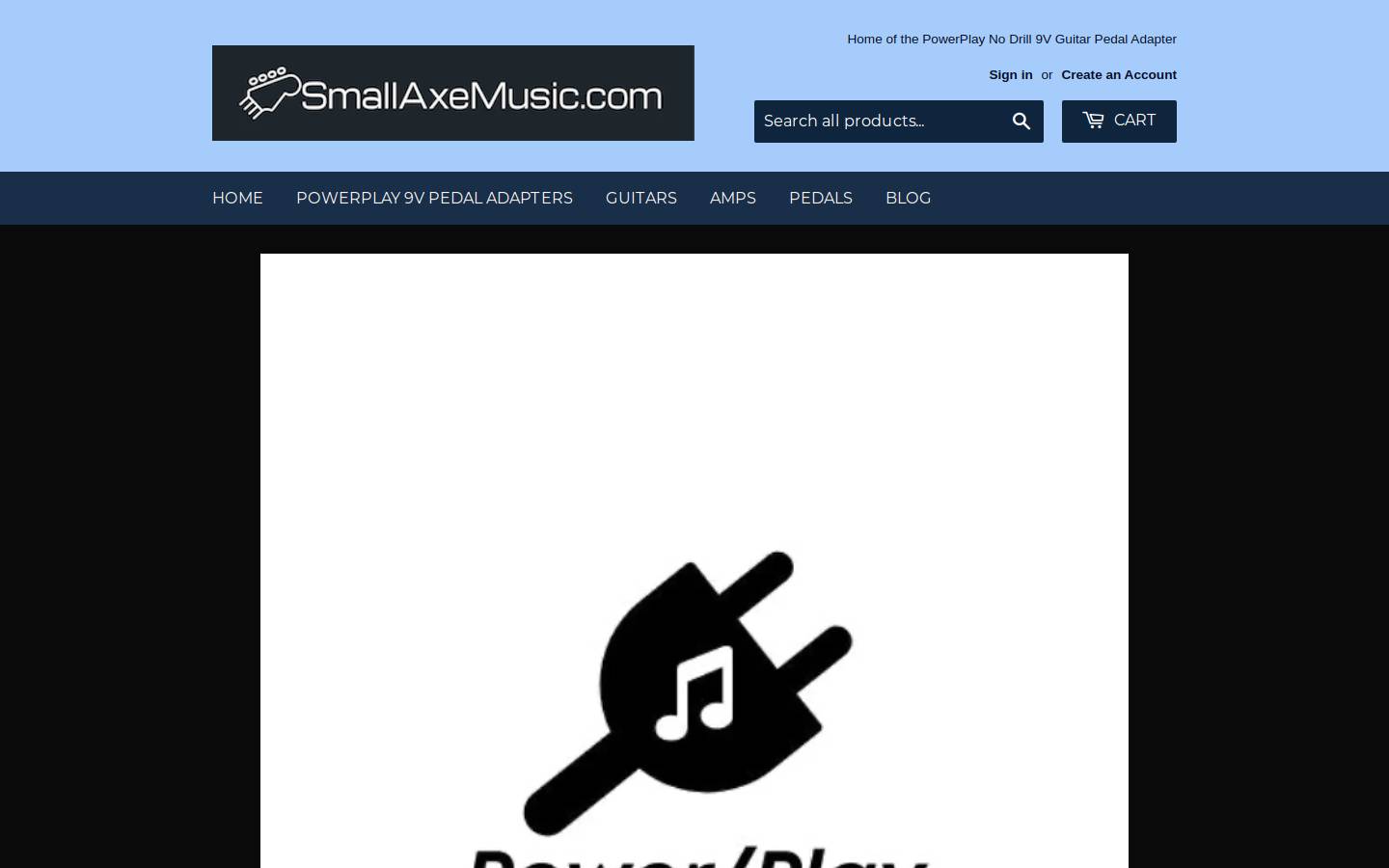 smallaxemusic.com homepage screenshot