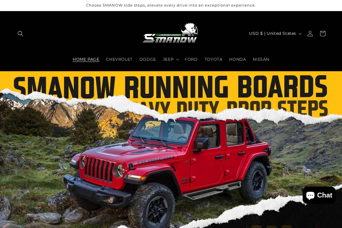 smanowautopart.com homepage screenshot