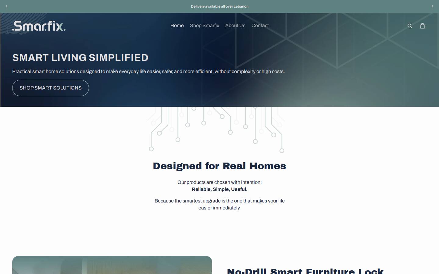 smarfix.com homepage screenshot