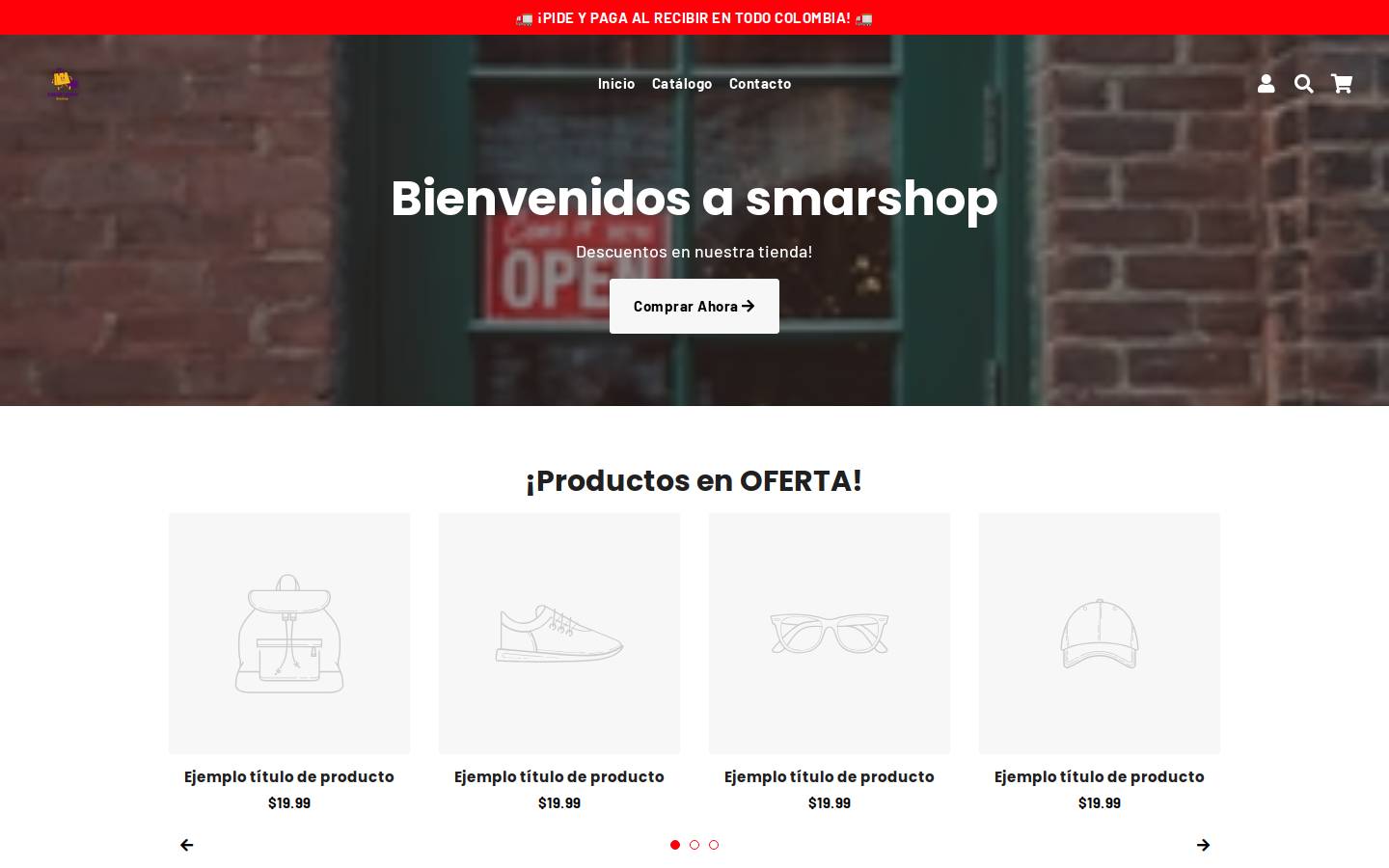 smarshop.com homepage screenshot