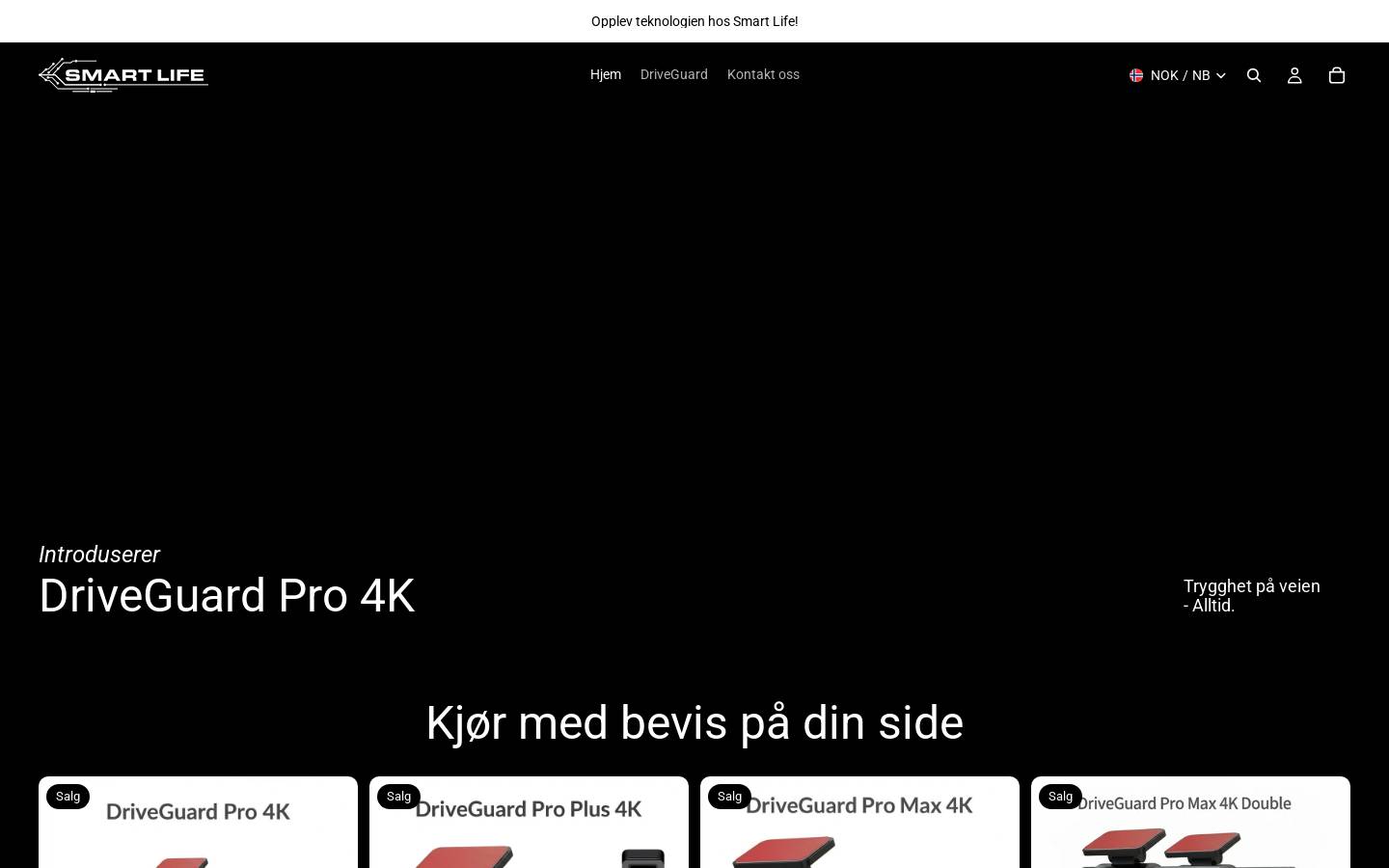 Smart Life homepage screenshot