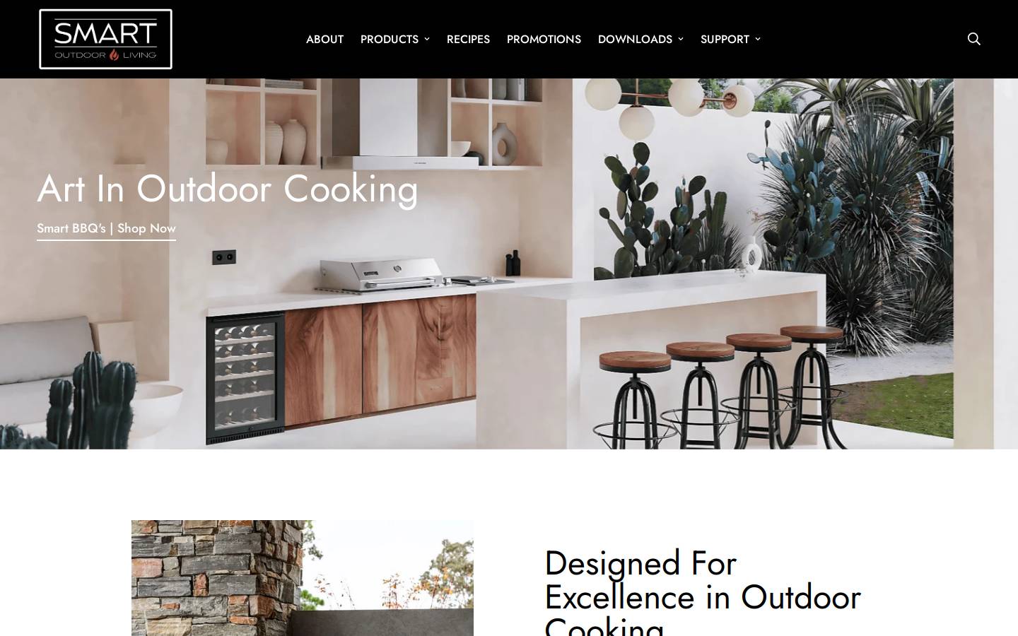 smartbbqs.com.au homepage screenshot
