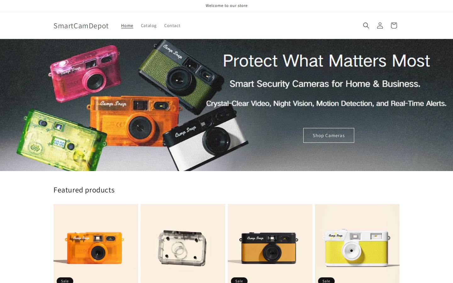 smartcamdepot.com homepage screenshot