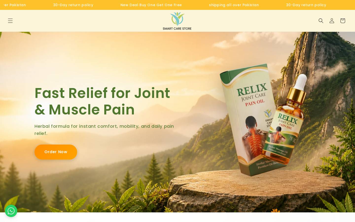 smartcarestore.store homepage screenshot