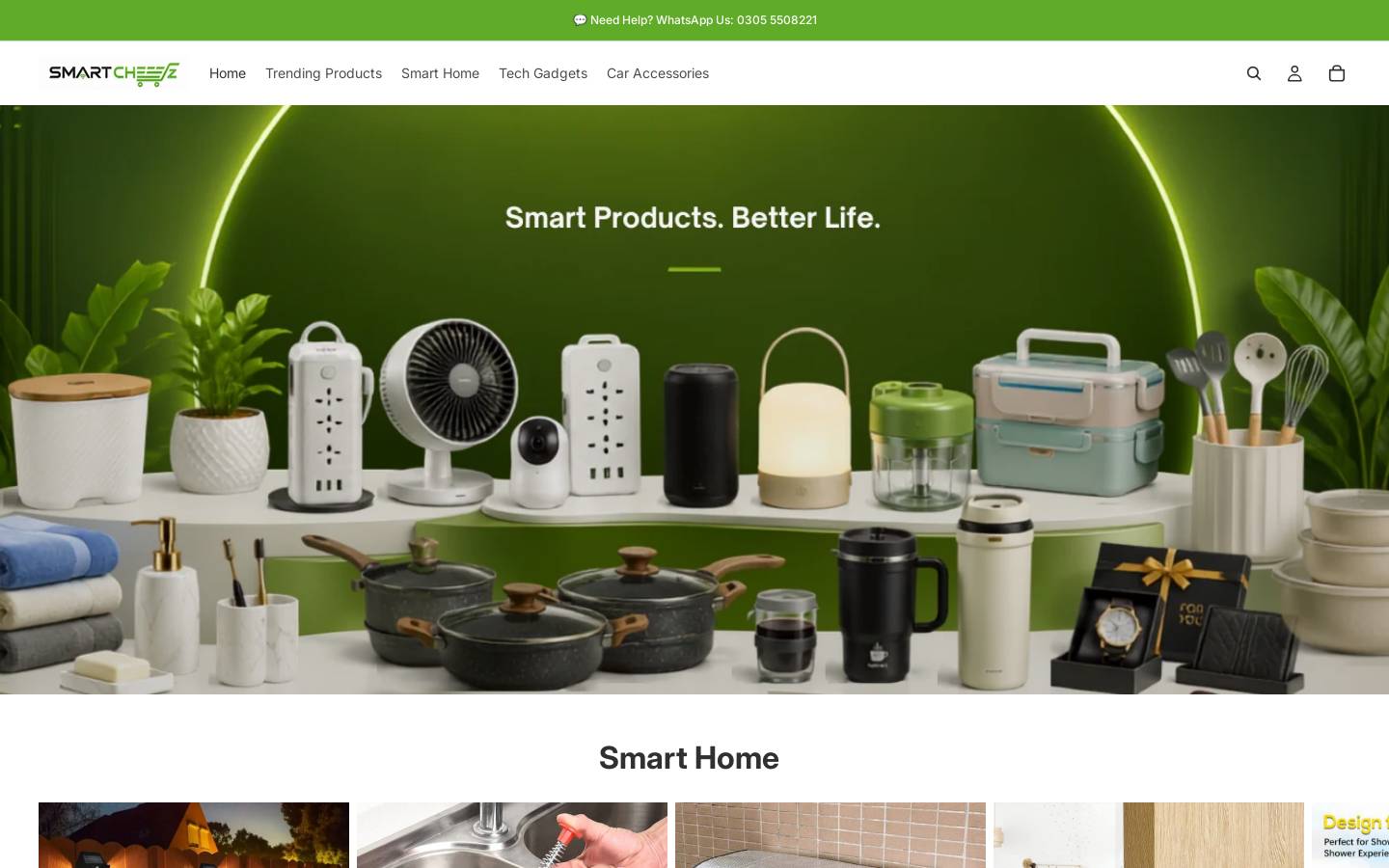 smartcheez.com homepage screenshot