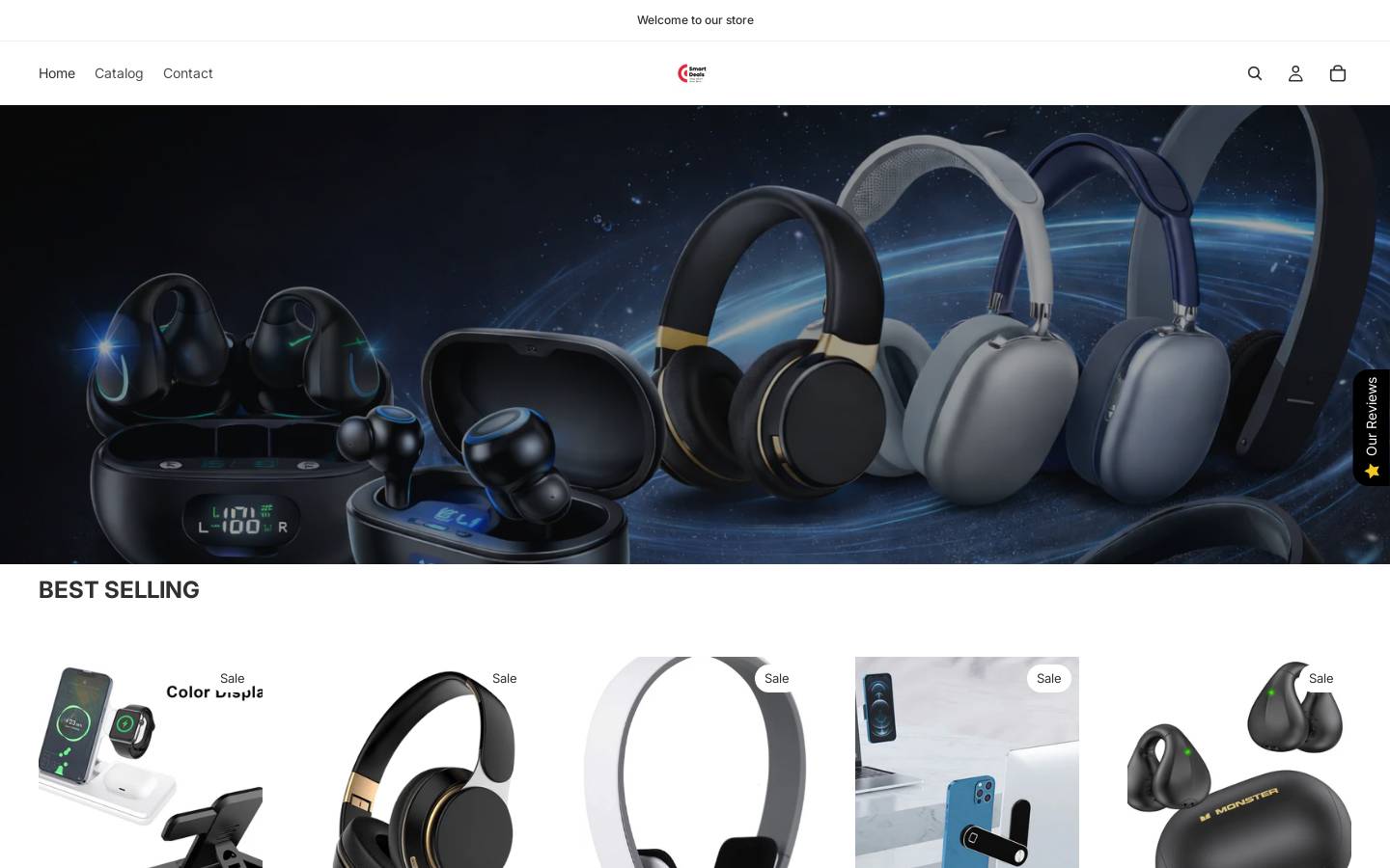 smartdeals.live homepage screenshot