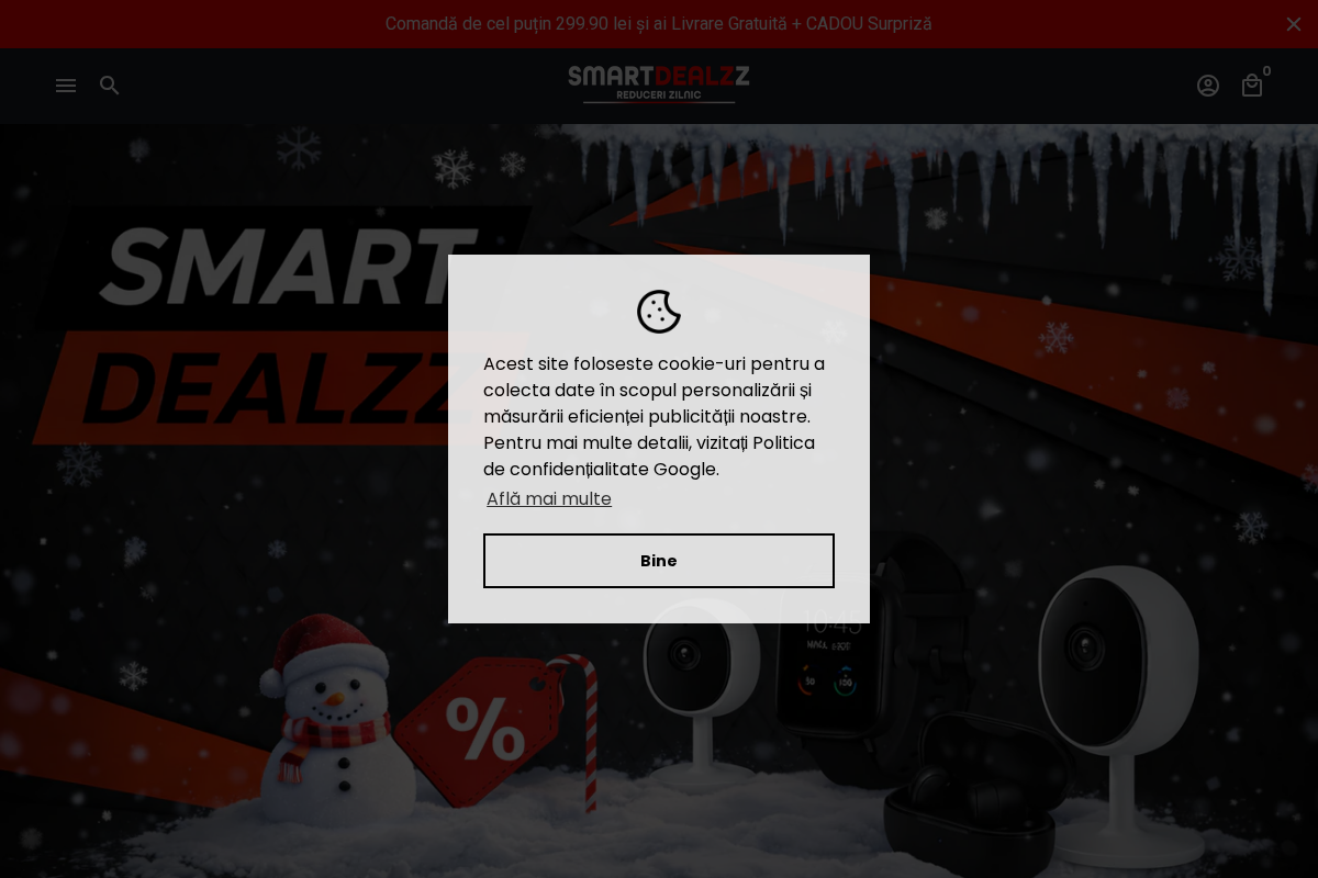 SmartDealzz homepage screenshot