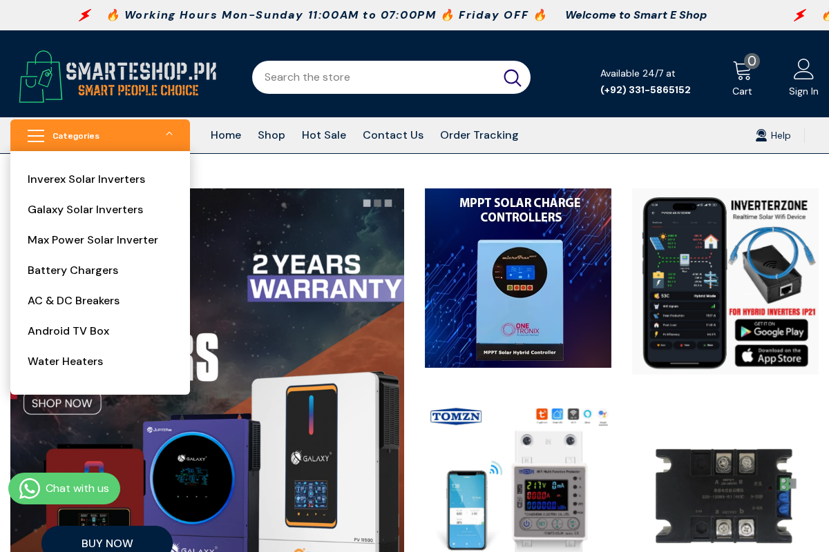 SmartEshop.Pk homepage screenshot