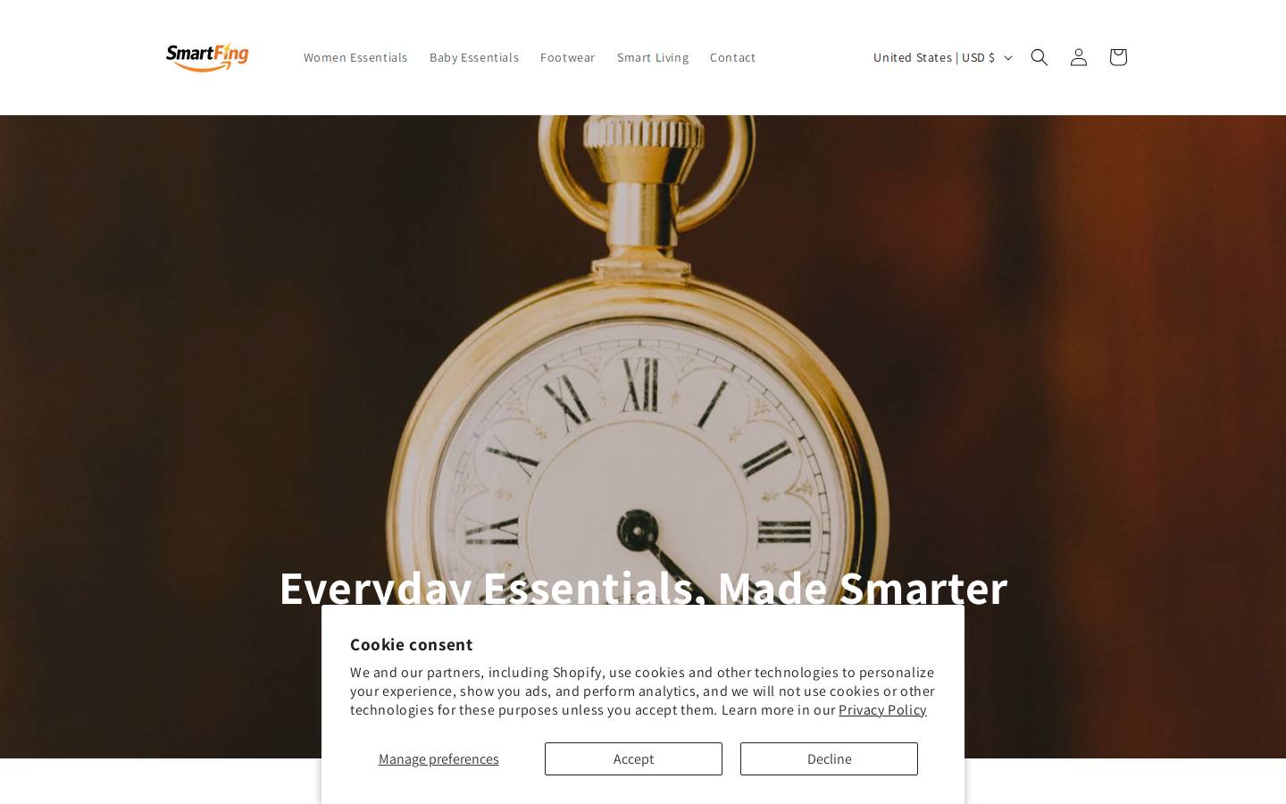 smartfing.com homepage screenshot