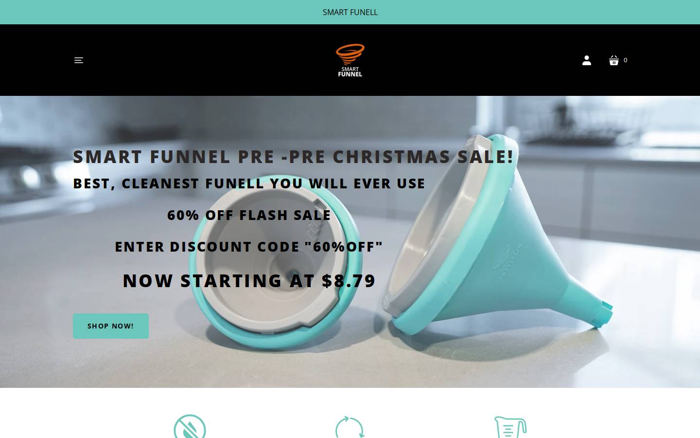 smartfunnel.com homepage screenshot