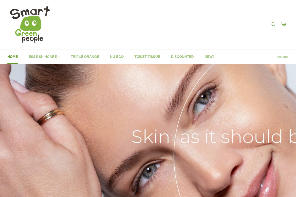 smartgreenpeople.co.za homepage screenshot