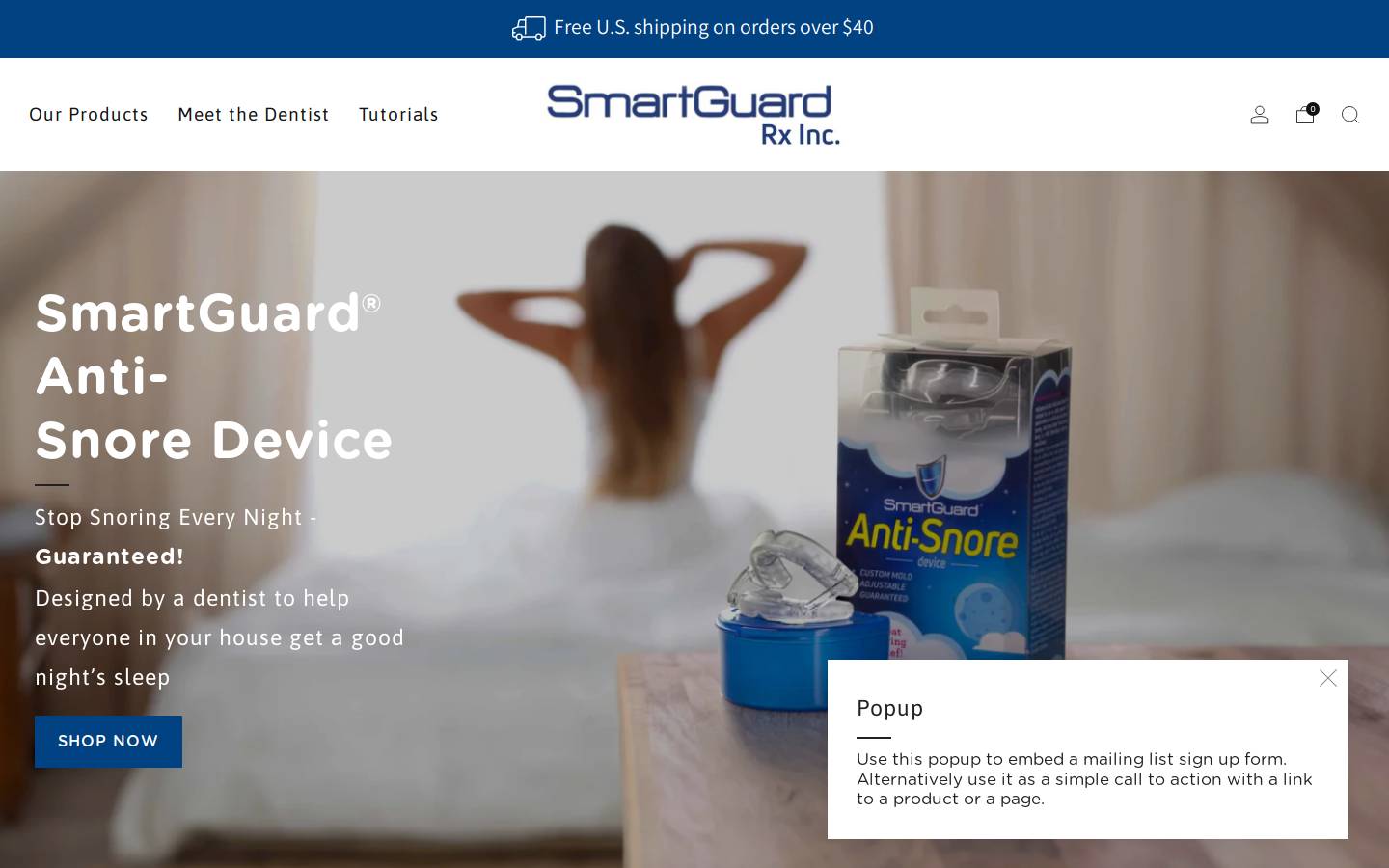 smartguardrx.com homepage screenshot