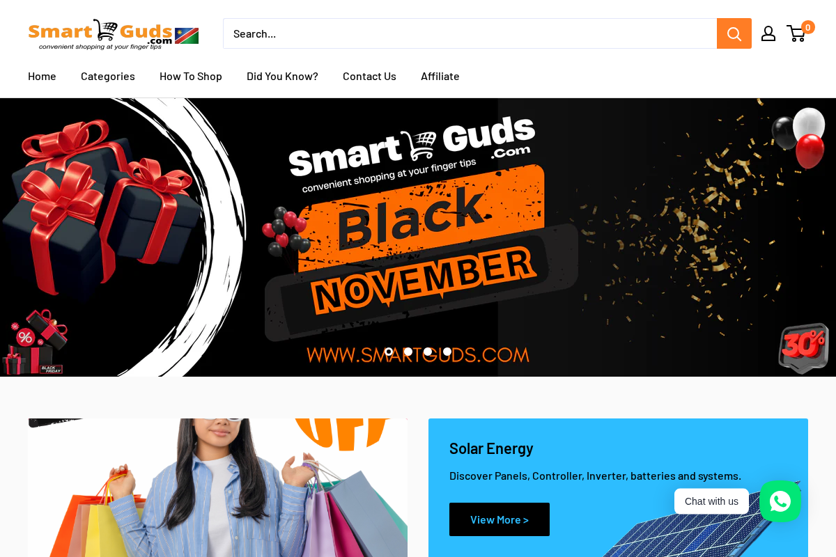 SmartGuds.com homepage screenshot