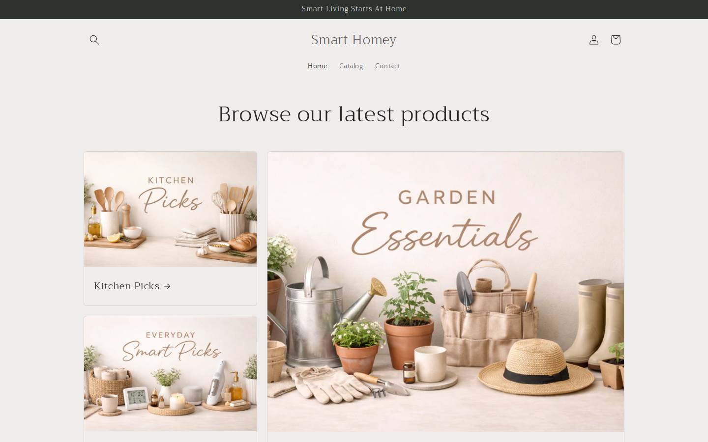 smarthomey.in homepage screenshot