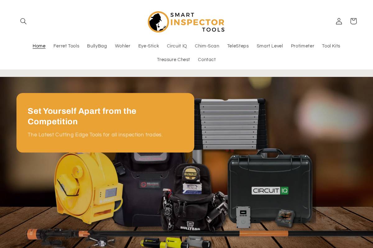 smartinspectortools.com homepage screenshot