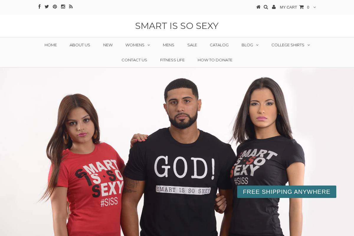 smartissosexy.com homepage screenshot