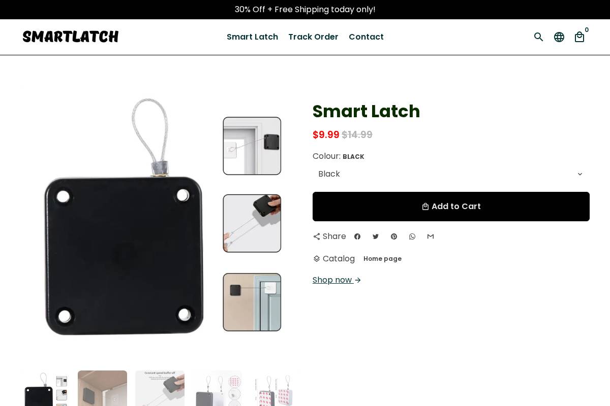 smartlatch.store homepage screenshot