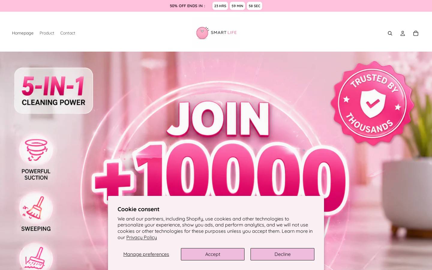 smartlife.website homepage screenshot