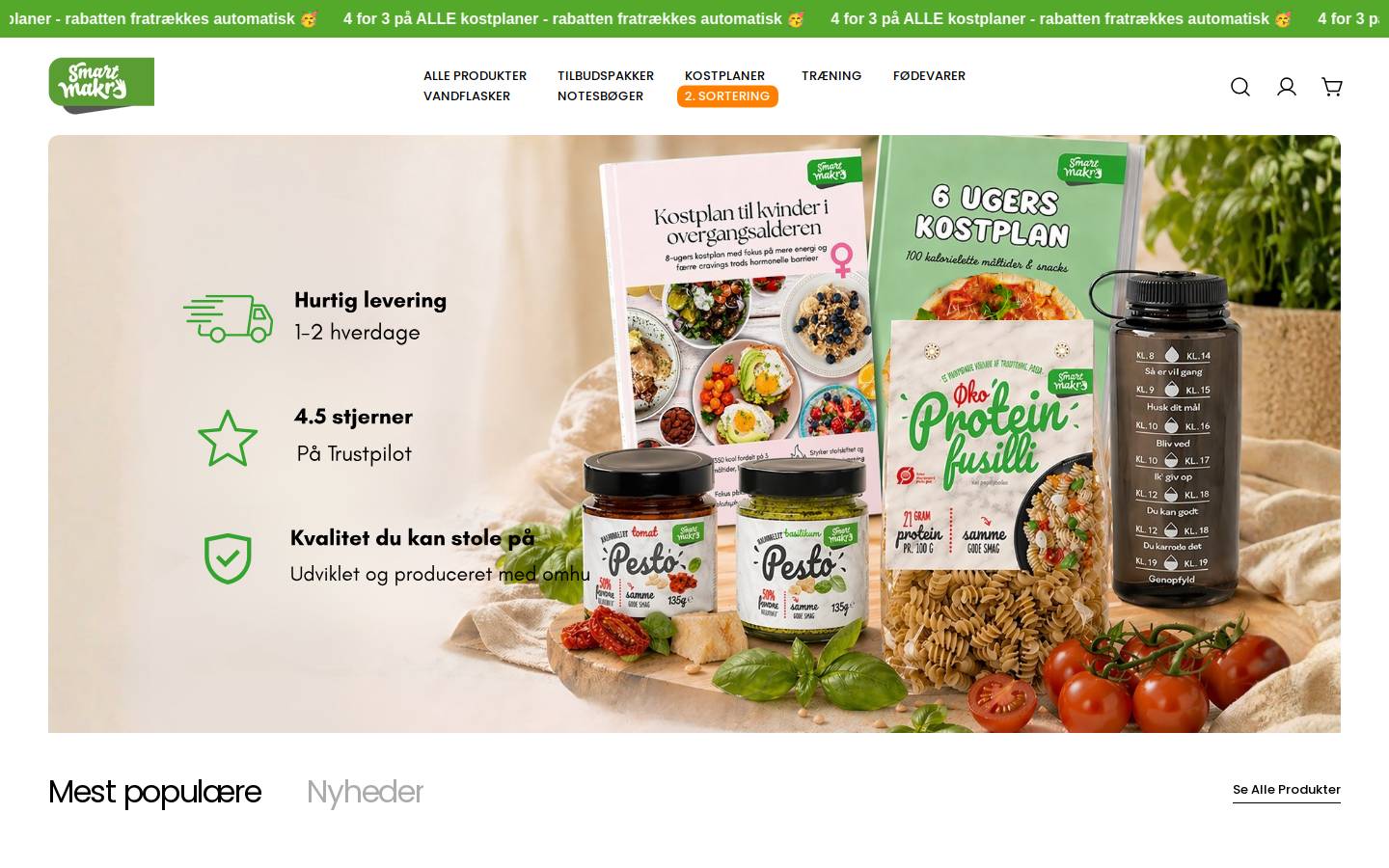 Smart Makro homepage screenshot