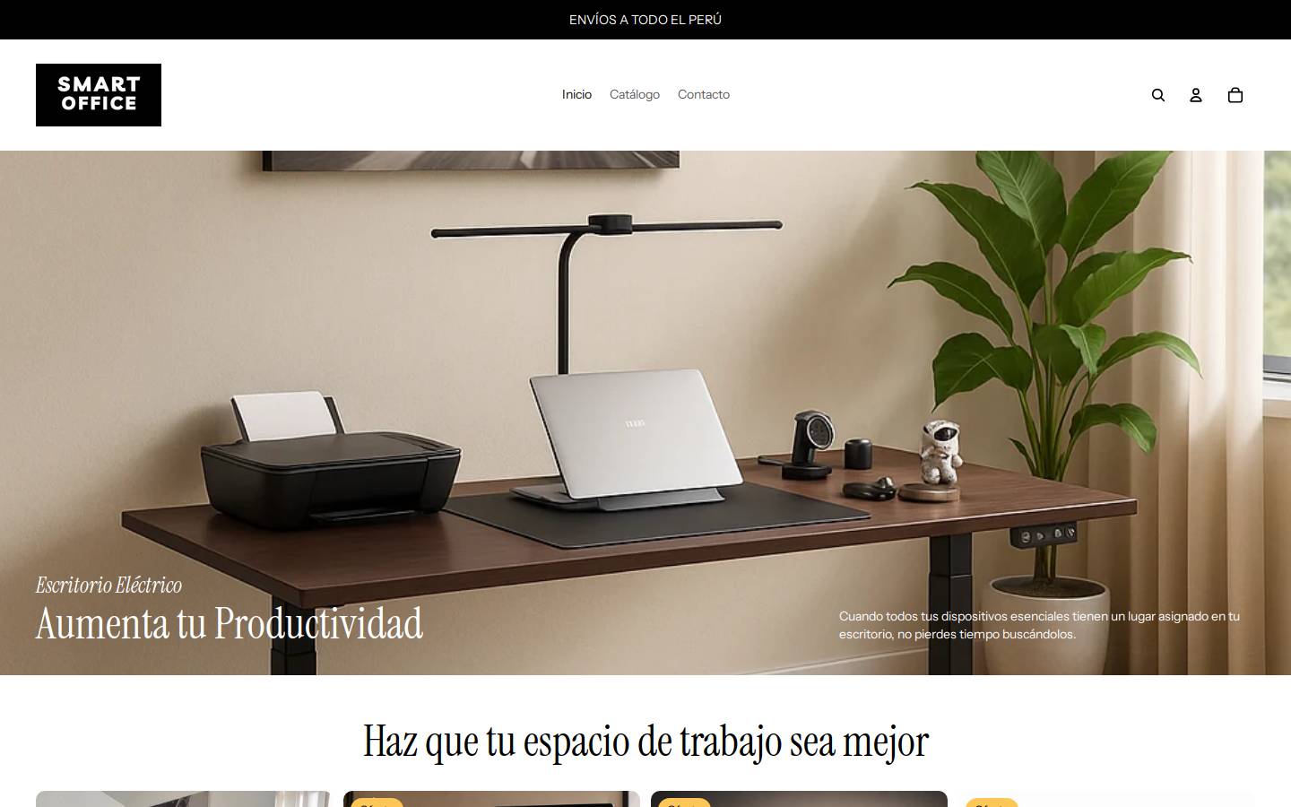 smartofficeperu.com homepage screenshot